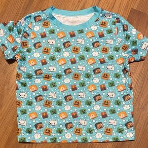 ✨8/$10. Kids Minecraft T-Shirt. Size 5T